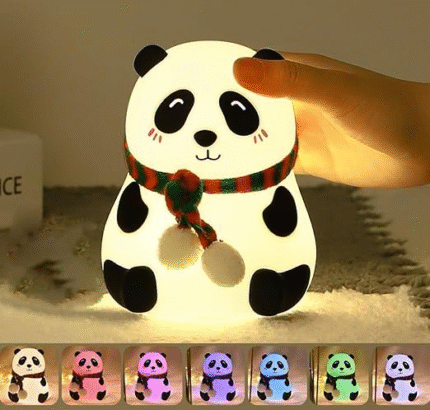 Touch Silicone Panda Light – Night Light for Kids, Girls & Boys